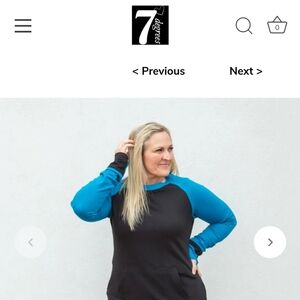 7Degrees ColorBlock Sweatshirt